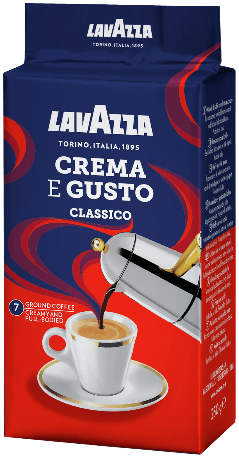 Кофе молотый  Lavazza Crema e Gusto 250гр