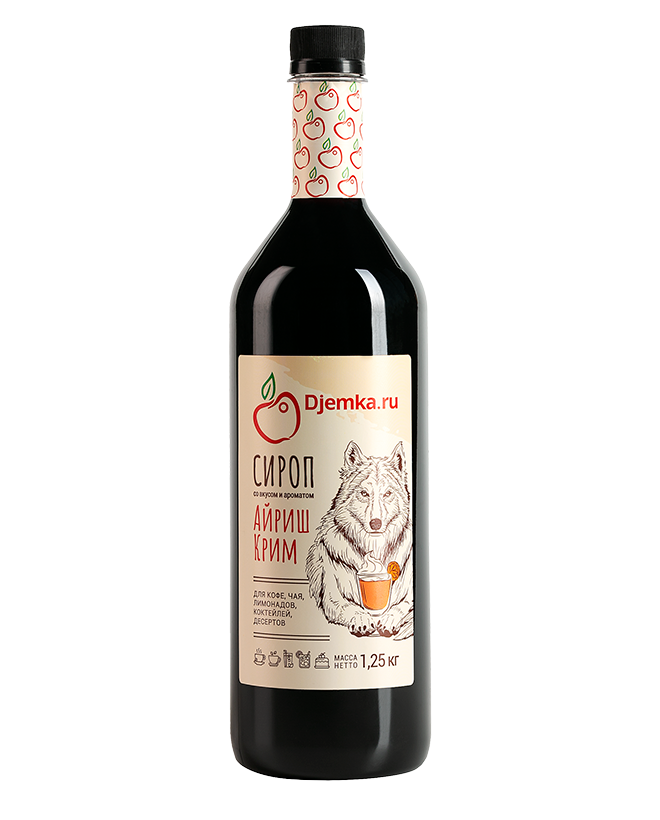 Сироп "Djemka", "Айриш крим" 1,25кг/9шт