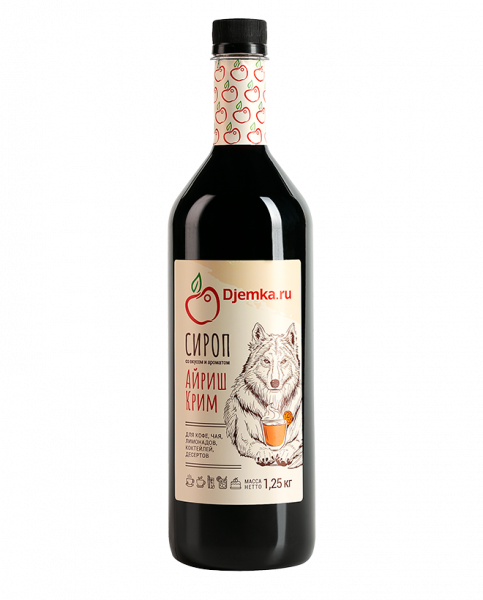 Сироп "Djemka", "Айриш крим" 1,25кг/9шт