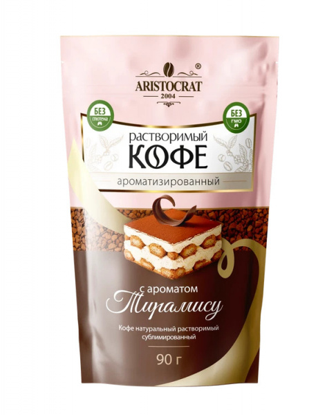 Кофе растворимый ARISTOKRAT "Тирамису",90г