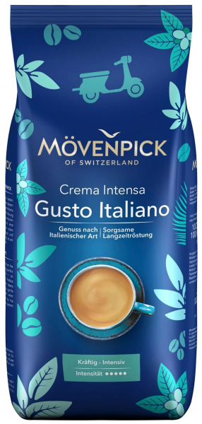 Кофе в зернах Movenpick Gusto Italiano, 1кг/10 шт