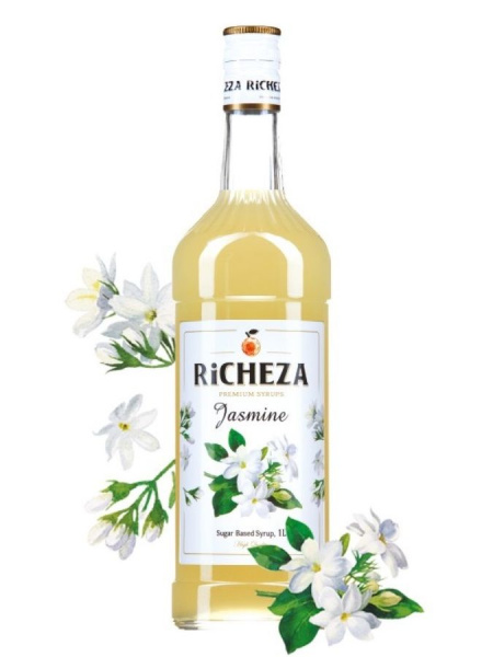 Сироп RICHEZA, "Жасмин", 1л/6 шт