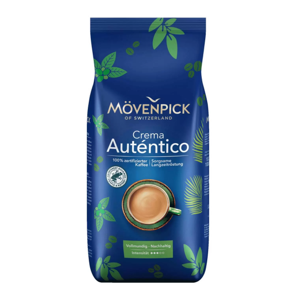 Кофе в зернах Movenpick Crema Autentico, 1кг/10шт